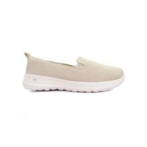 Tenis Skechers Feminino Go Walk Joy Talia Natural