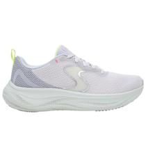 Tênis Skechers Feminino Skech Cloud-Smooth Wave Cinza Verde Tênis Skechers Feminino Skech Cloud-Smooth Wave Cinza Verde