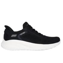 Tênis Skechers Femininp Slip-ins BOBS Sport Squad Preto Tênis Skechers Femininp Slip-ins BOBS Sport Squad Preto