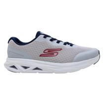 Tênis Skechers Glide-Step Vortex - Avalin Gtm-221041 Cinza/Azul Marinho 43
