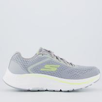 Tênis Skechers Go Run Consistent 2.0 Cinza e Verde Tênis Skechers Go Run Consistent 2.0 Cinza e Verde