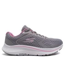 Tênis Skechers Go Run Consistent 2.0 - Mile Ma - Cinza/Rosa