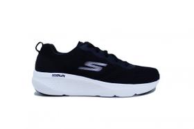 Tenis Skechers Go Run Elevate - masculino - preto+branco