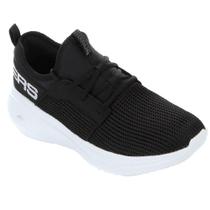 Tênis Skechers Go Run Fast Valor Feminino - Preto e Branco