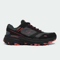 Tenis Skechers Go Run Trail Altitude 2.0 - masculino - preto e vermelho