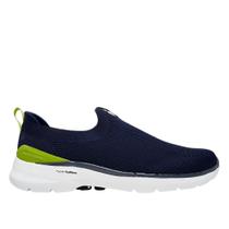 Tênis Skechers Go Walk 6 Masculino - Azul e verde