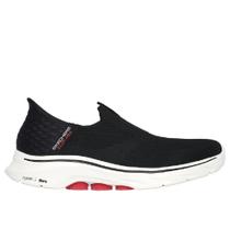 Tênis Skechers Go Walk 7 - Easy On 2 - Preto e branco