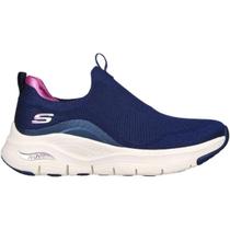 Tênis Skechers Go Walk Arch Fit New Beauty Azul Feminino