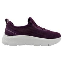 Tênis skechers go walk flex com cadarço ref: 896364br feminino
