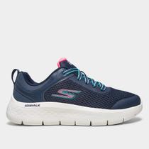 Tênis Skechers Go Walk Flex Feminino Azul Marinho