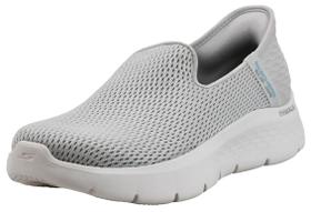 Tênis Skechers Go Walk Flex Feminino, Cinza Claro 9,5 M