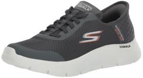 Tênis Skechers Go Walk Flex Hands Free Slip-Ins cinza masculino Tênis Skechers Go Walk Flex Hands Free Slip-Ins cinza masculino