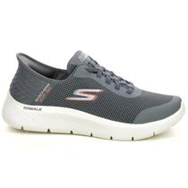 Tênis Skechers Go Walk Flex Hands Up Masculino Cinza