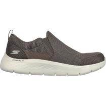Tênis Skechers Go Walk Flex Masculino - Khaki - Conforto e Flexibilidade