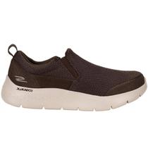 Tênis Skechers Go Walk Flex Masculino Marrom -