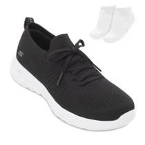 Tênis Skechers Go Walk Fresh e Meia SK24-12419