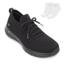 Tênis Skechers Go Walk Fresh e Meia SK24-12419