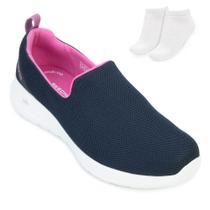 Tênis Skechers Go Walk Joy e Meia SK23-89625