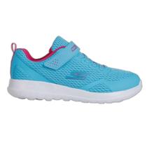 Tênis Skechers Go Walk Joy Infantil - Azul e Rosa