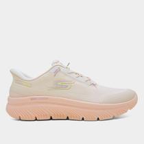 Tênis Skechers Go Walk Max Cushioning Hyper Burst Slip Ins Feminino Tênis Skechers Go Walk Max Cushioning Hyper Burst Slip Ins Feminino