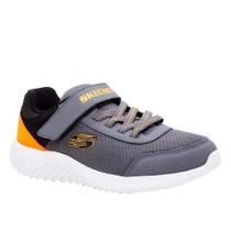 Tênis Skechers Infantil Bounder TreZic - Cinza