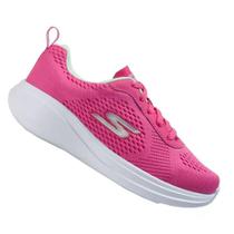 Tênis Skechers Infantil Go Run Fast Glide Rosa Menina