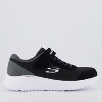 Tênis Skechers Lite Sprint Infantil Preto Tênis Skechers Lite Sprint Infantil Preto