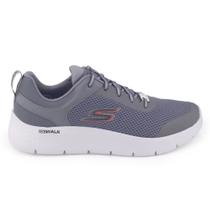 Tênis Skechers Masculino Go Walk flex 216495BR/BKW cadarço Tênis Skechers Masculino Go Walk flex 216495BR/BKW cadarço