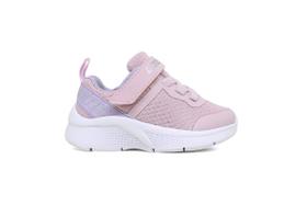 Tenis Skechers Microspec infantil - unissex - rosa e branco