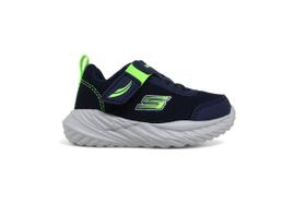 Tenis Skechers Nitro Sprint - Swift Buddies infantil - unissex - azul e verde