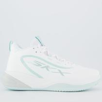 Tênis Skechers SKX League Branco e Azul Claro