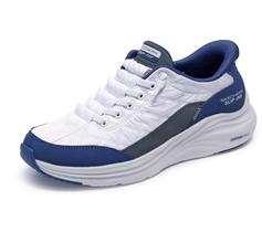 Tênis Skechers Sport Contour Foam Cozy FIT Hands Free branco/azul marinho Tênis Skechers Sport Contour Foam Cozy FIT Hands Free branco/azul marinho