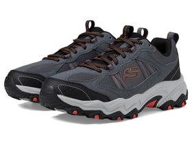 Tênis Skechers Stamina at Upper Stitch para homens cinza