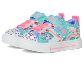 Tênis Skechers Twinkle Sparks-Jumpin' Cloud Girls Turquesa