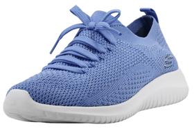 Tênis Skechers Ultra Flex Salutations Feminino Azul Periwinkle 10 M