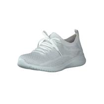 Tênis Skechers Ultra Flex Salutations Feminino branco/prateado