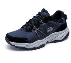 Tênis Skechers Vigor at Durango para homens azul/cinza tamanho 9