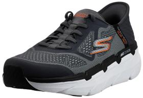 Tênis Slip-Ins Max Cushioning Masculino Skechers Cinza Chumbo