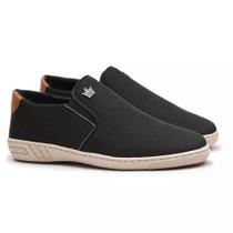 Tênis Slip Masculino Preto Tênis Casual para Dia Dos Pais Tênis Slip Masculino Preto Tênis Casual para Dia Dos Pais