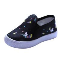 Tênis Slip On Bebê Menina Unicórnios Ortobessa