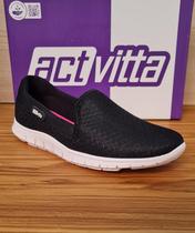 Tênis Slip On Calce Fácil Casual Feminino Actvitta 4202.555 Tênis Slip On Calce Fácil Casual Feminino Actvitta 4202.555