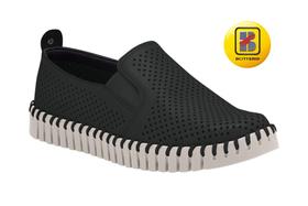 Tenis Slip On Calce Facil Couro Conforto Summer Bottero 340005