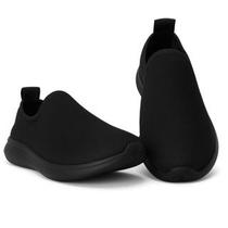 Tênis Slip On Calce Fácil Masculino Feminino Dia a Dia Academia Caminhada Muito Leve De Elástico - NOMAD