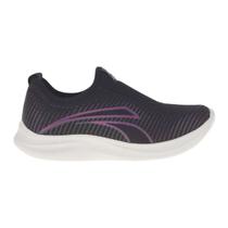Tênis Slip On Casual Feminino Kolosh K7036 Preto Rosa
