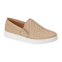 Tênis Slip On Casual Vizzano Strech- Bege