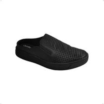 Tenis Slip on Comfortflex couro Vazado conforto casual 64301 Tenis Slip on Comfortflex couro Vazado conforto casual 64301
