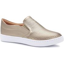 Tênis Slip On Conforto Tendência Moda 1490-082 Santinelli Champagne