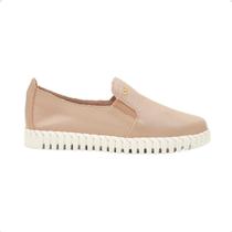 Tênis Slip On Couro Celeste Dayane Magalhães Tênis Slip On Couro Celeste Dayane Magalhães