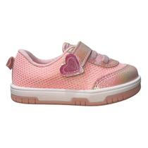 Tênis Slip On de Tira Colante Enfeite Coração Infantil Menina Molekinha 2728.103 Rosa Tênis Slip On de Tira Colante Enfeite Coração Infantil Menina Molekinha 2728.103 Rosa