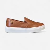 Tênis Slip On Dumond Casual Caramelo